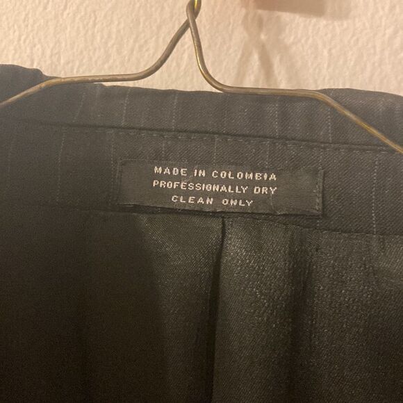 MUSEO Riffini Mens Black Pin Stripped Blazer.  Made in Italy - Picture 4 of 4